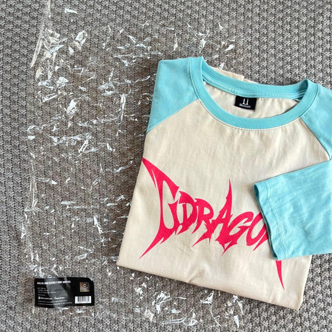 ベ*房様 Übermensch 長袖ラグランTシャツG-DRAGON ジヨン 会