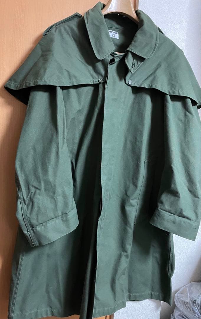 フランス軍  フレンチミリタリー フロックコート メンズ ミリタリーコート