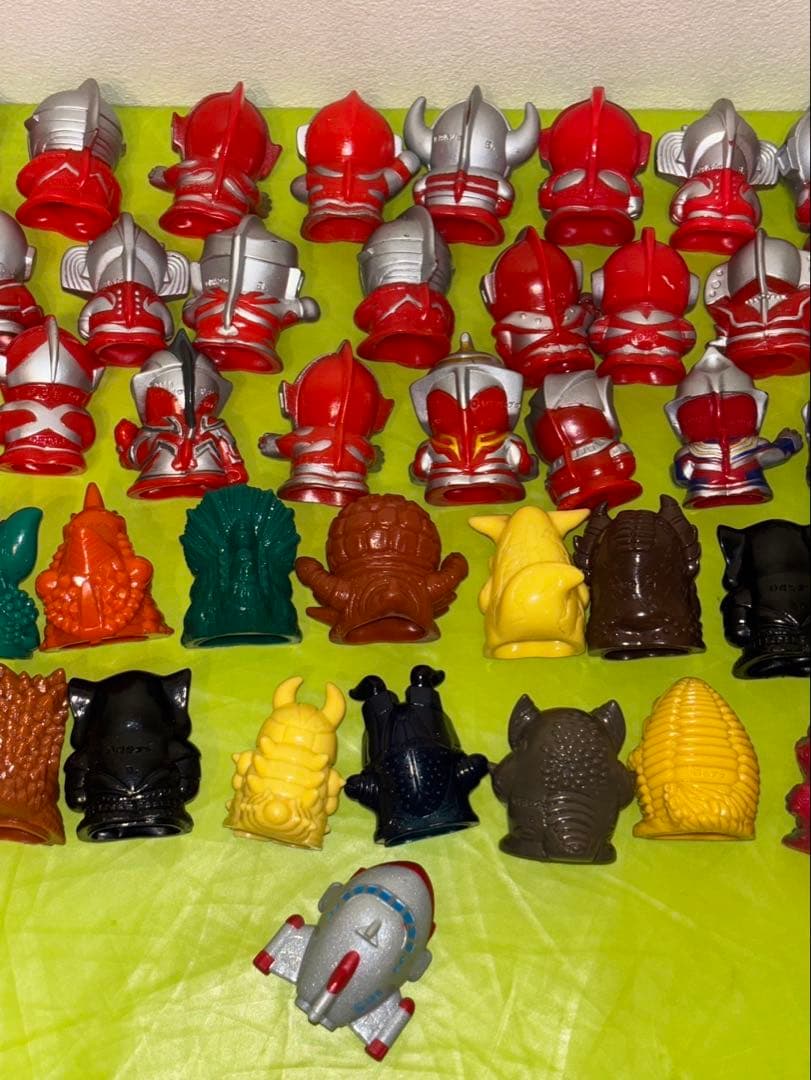 ウルトラマン　ソフビ　希少　レトロ　指人形