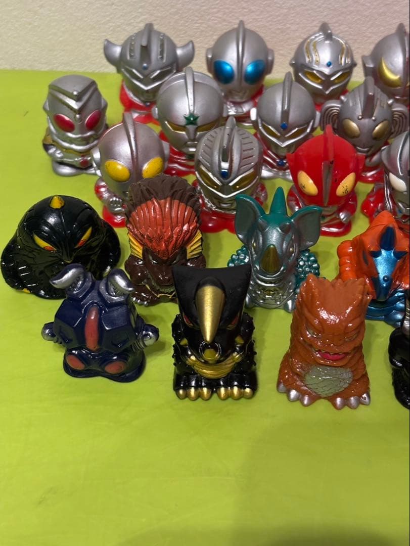 ウルトラマン　ソフビ　希少　レトロ　指人形