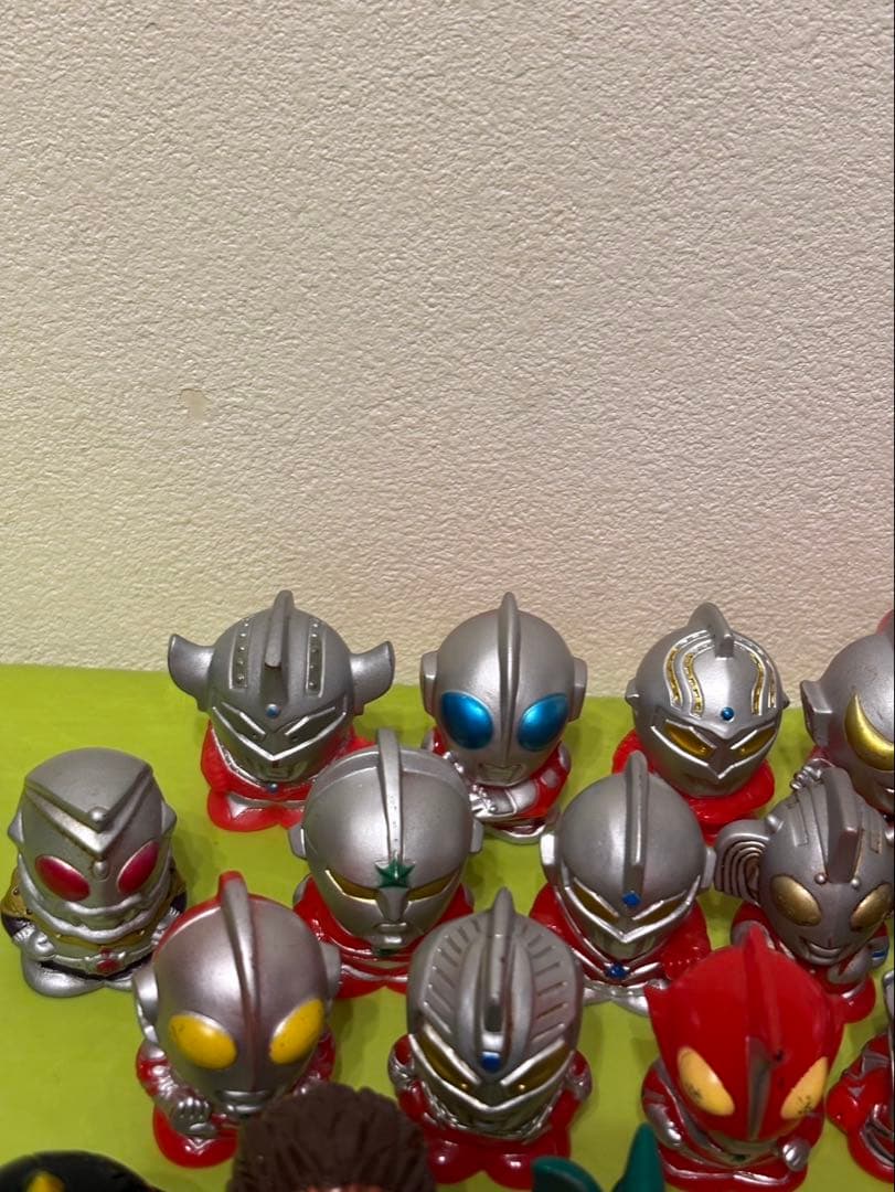 ウルトラマン　ソフビ　希少　レトロ　指人形