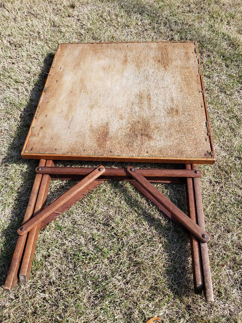 折りたたみテーブル ビンテージ フォールディング キャンプ