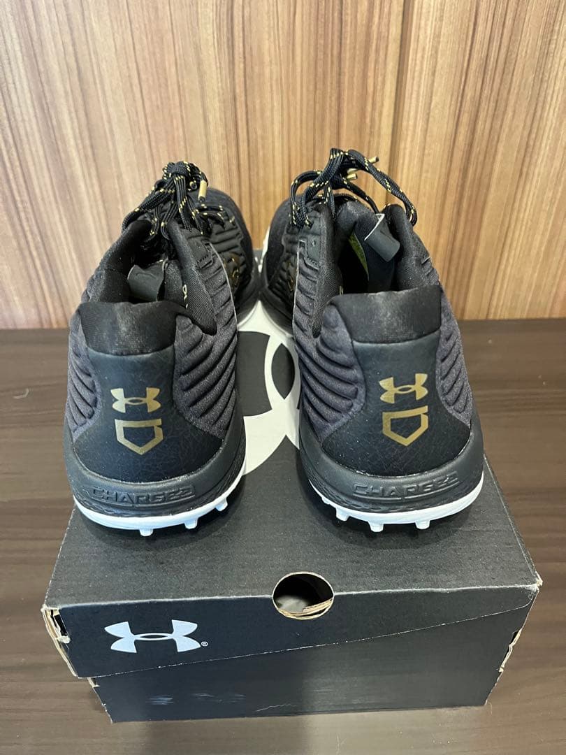 野球UNDER ARMOUR トレーニングシューズ 28cm ブラック