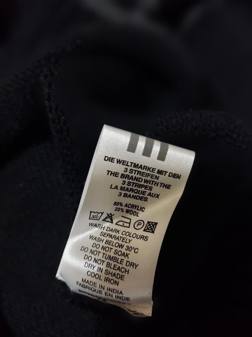 adidas アディダス ハーフジップ ニットセーター ボーダー