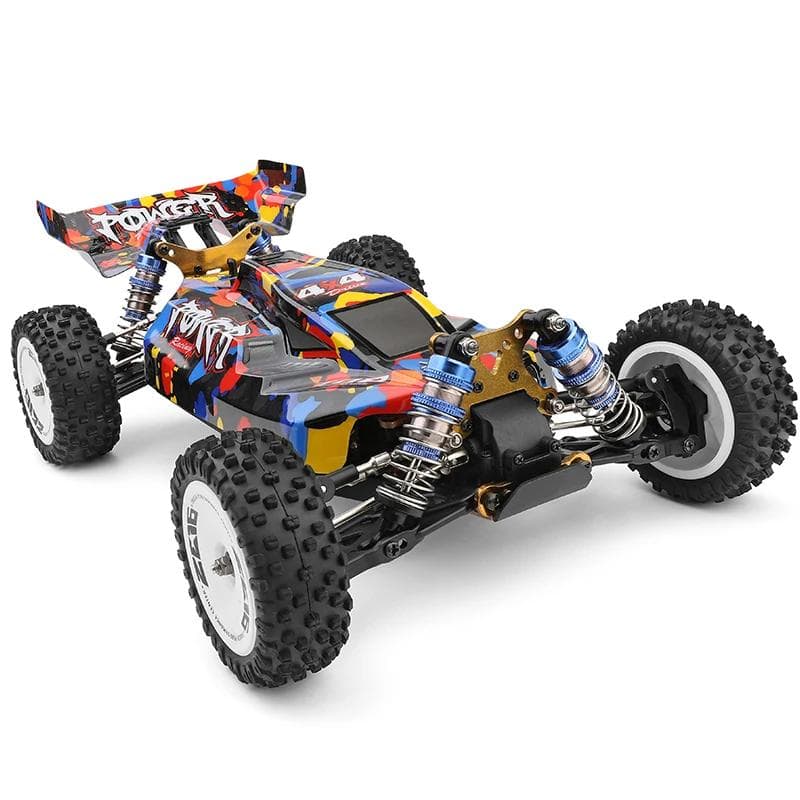 【ジャンク新品】WLtoys 124007 4WD ​​⑰＋予備バッテリー