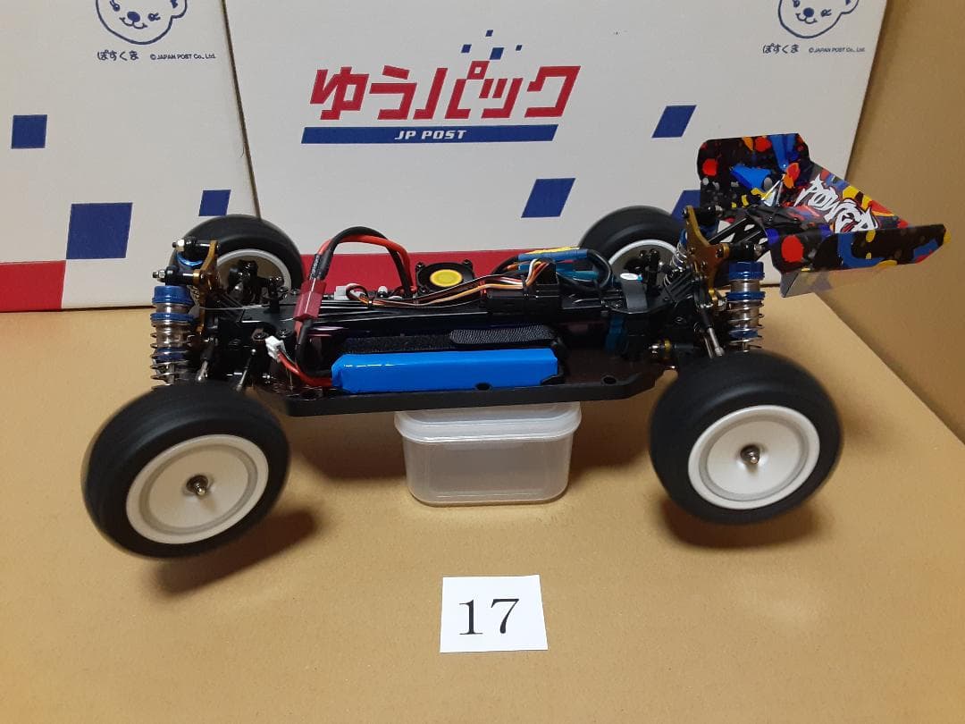 【ジャンク新品】WLtoys 124007 4WD ​​⑰＋予備バッテリー