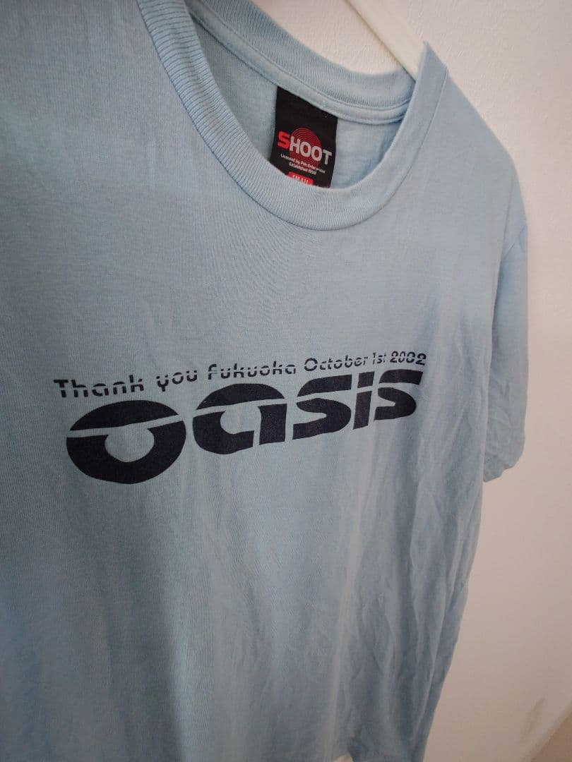 OASIS オアシス　Tシャツ　2002年レア 福岡 vintage