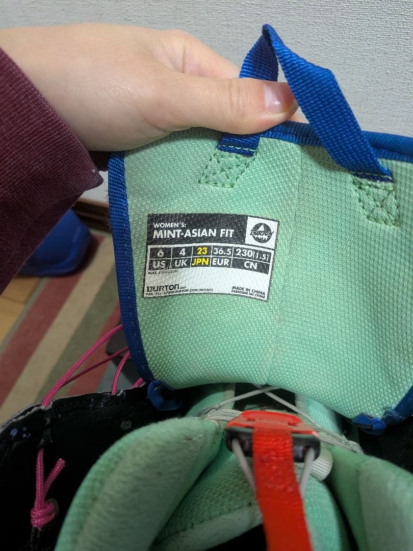 BURTON 23センチ　スノーボード　ブーツ　レディース