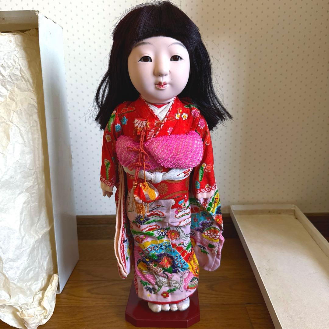 【佳秀作】 特選 術美 市松人形 御人形