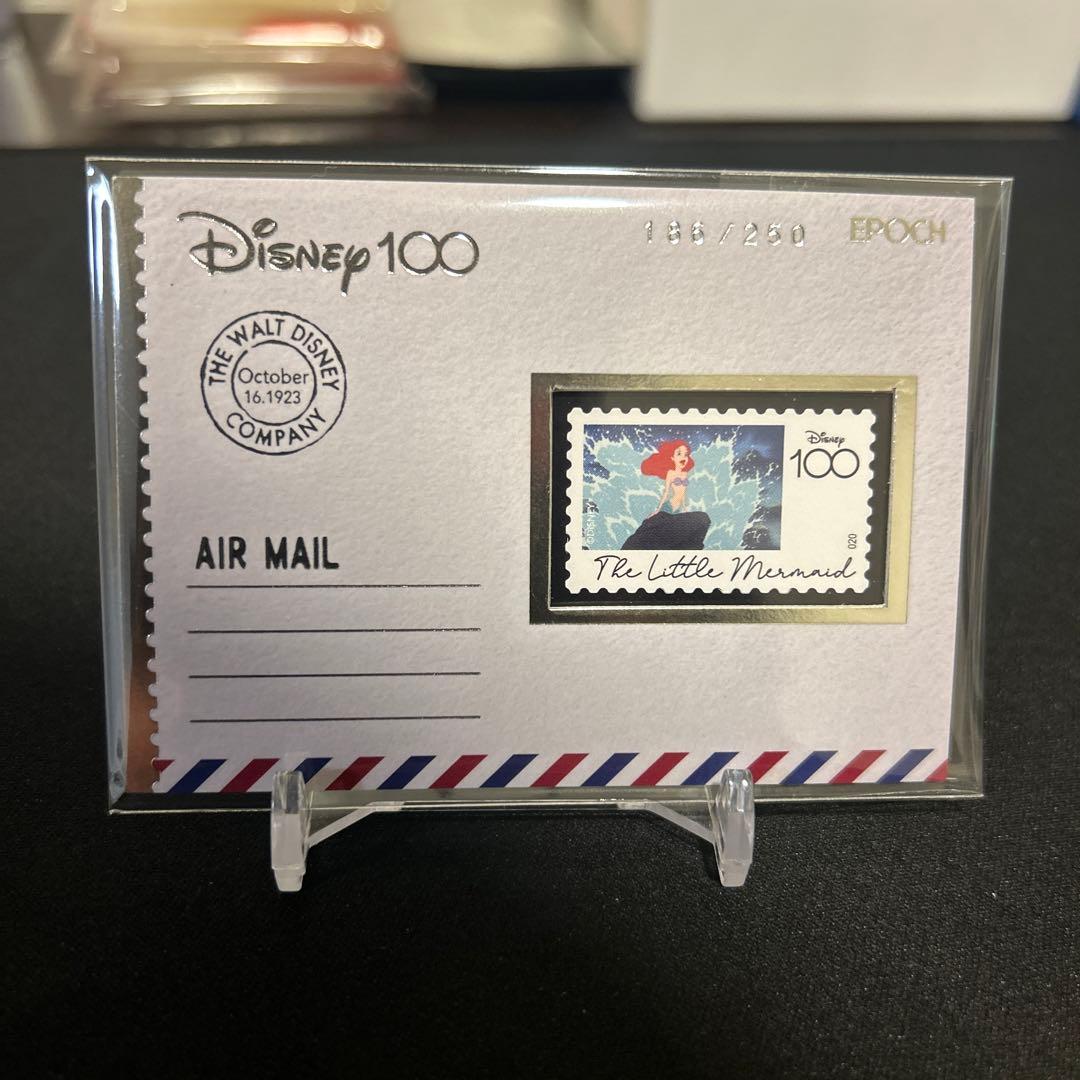 リトルマーメイド　アリエル　ディズニー100 エポック　レプリカ切手付カード