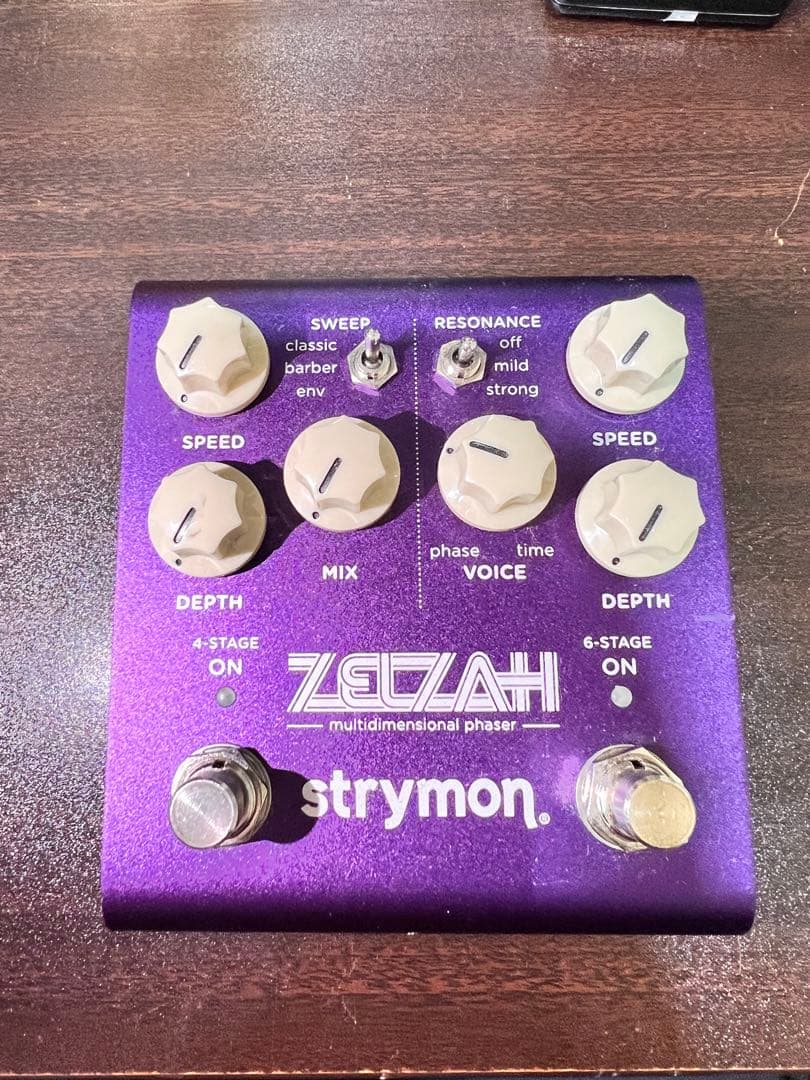Strymon ZELZAH マルチディメンショナルフェイザー