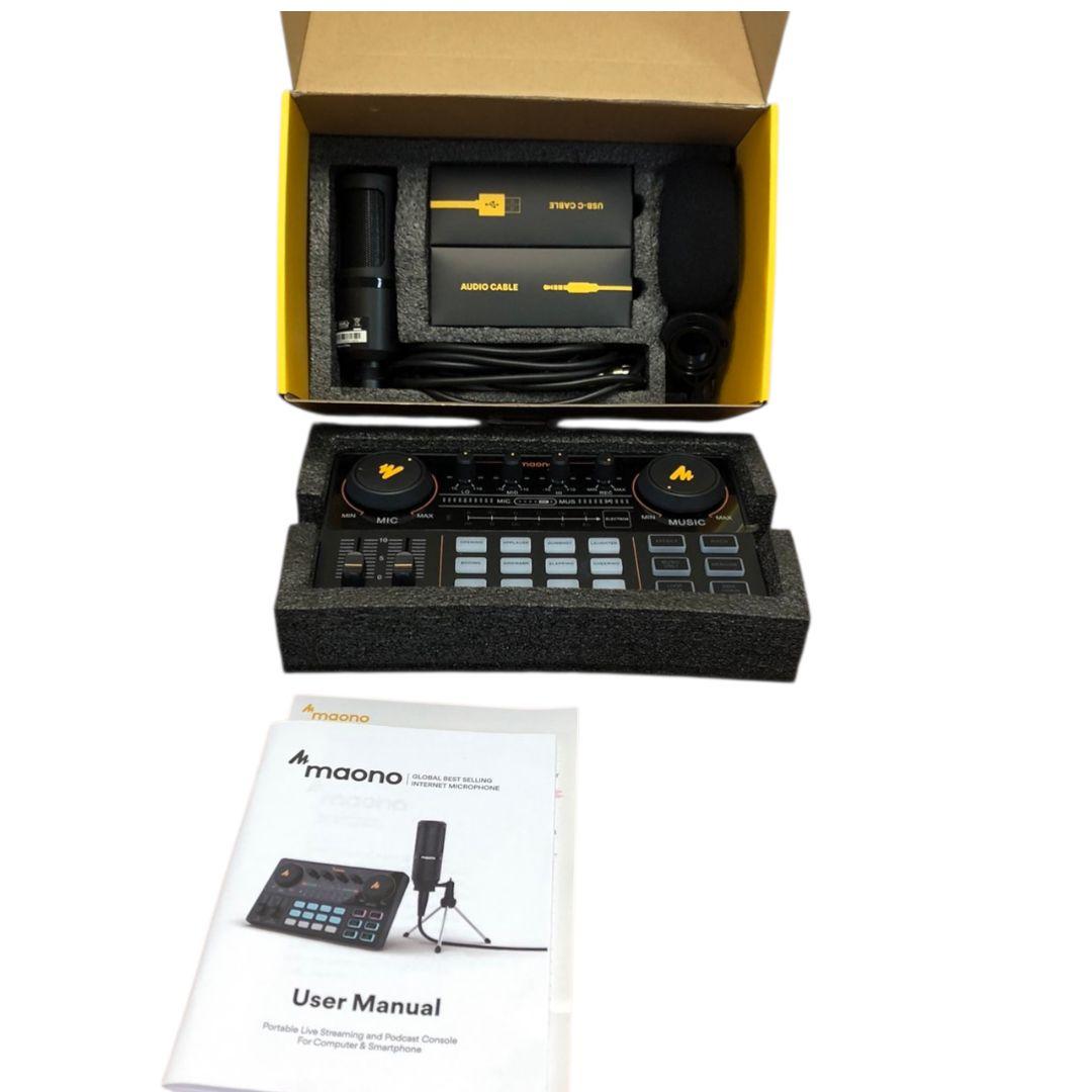 新品未使用 maono マオノ オーディオインターフェース