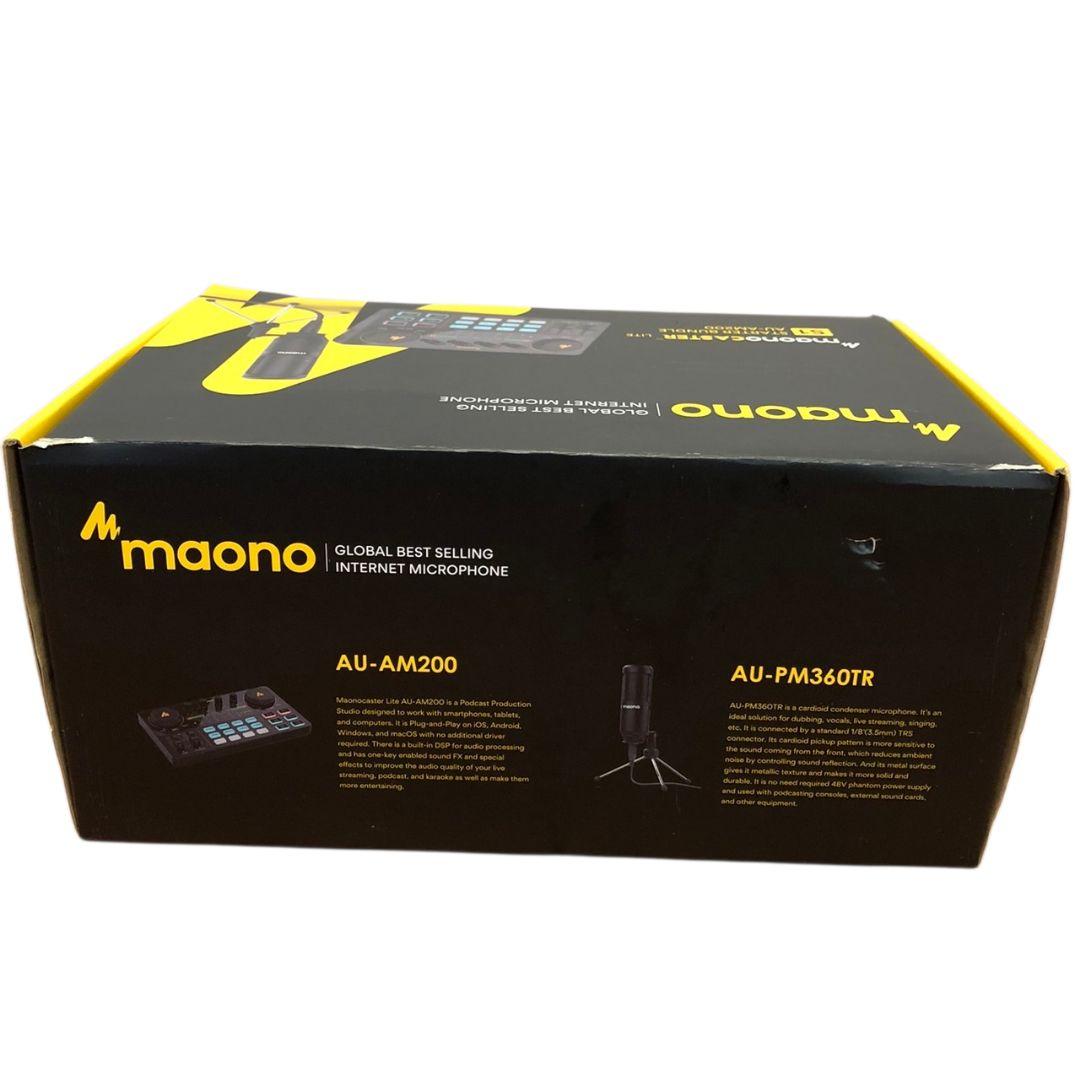 新品未使用 maono マオノ オーディオインターフェース