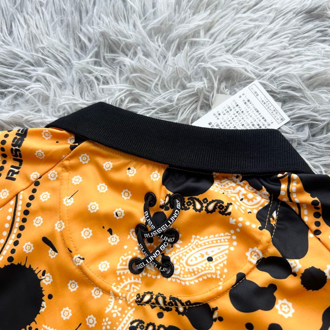 新品　ラッセルノ　セットアップ　ハーフジップ　半袖シャツ　ハーフパンツ　サイズ6