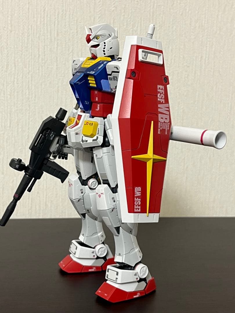 MG RX-78-2 ガンダム 1/100 部分塗装完成品