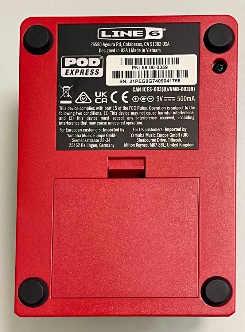 LINE 6 POD Express ギターエフェクター