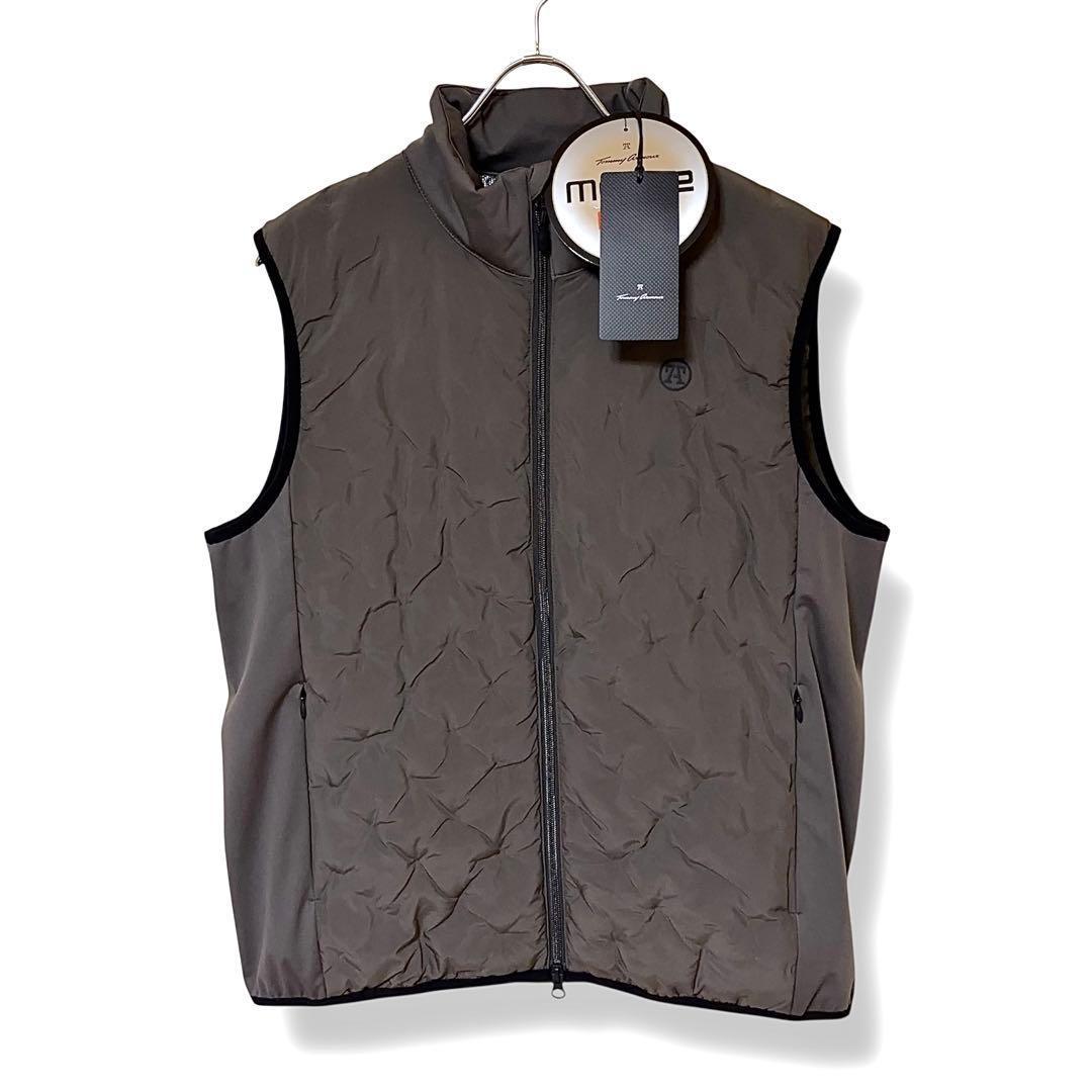 [新品] トミーアーマー MOVE UP II フルジップベスト L カモカーキ