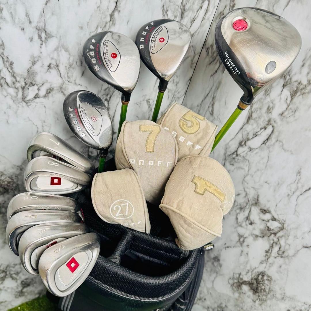 【良品】グローブライド オノフ 2006 レディースゴルフセット 10本 L