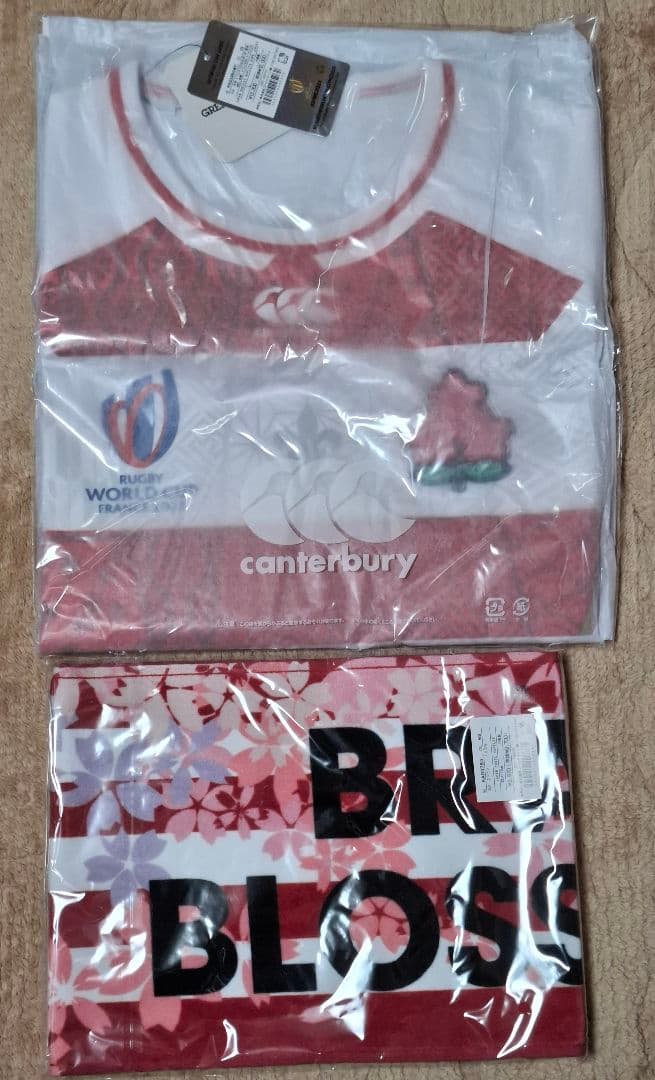 ラグビー ワールドカップ 2023 日本代表 公式ユニホーム L