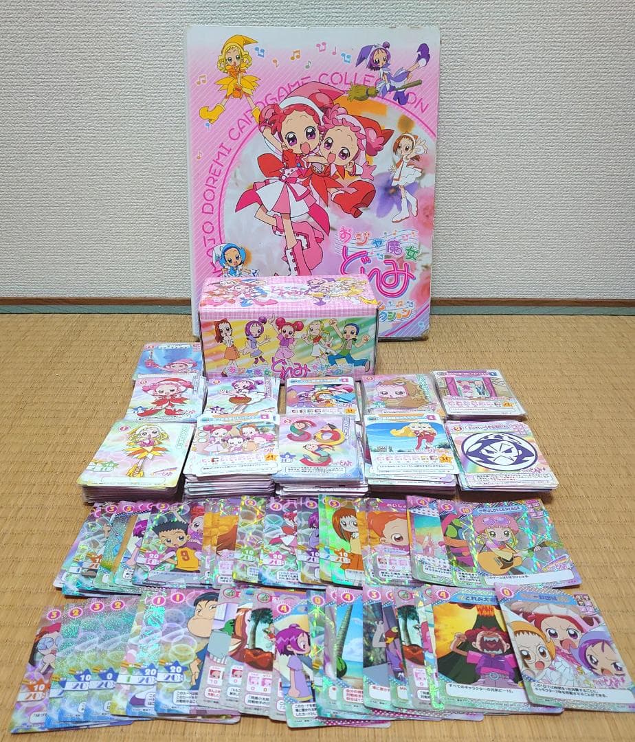 おジャ魔女どれみ　カードゲーム　キラ60枚、ノーマル約450枚まとめセット