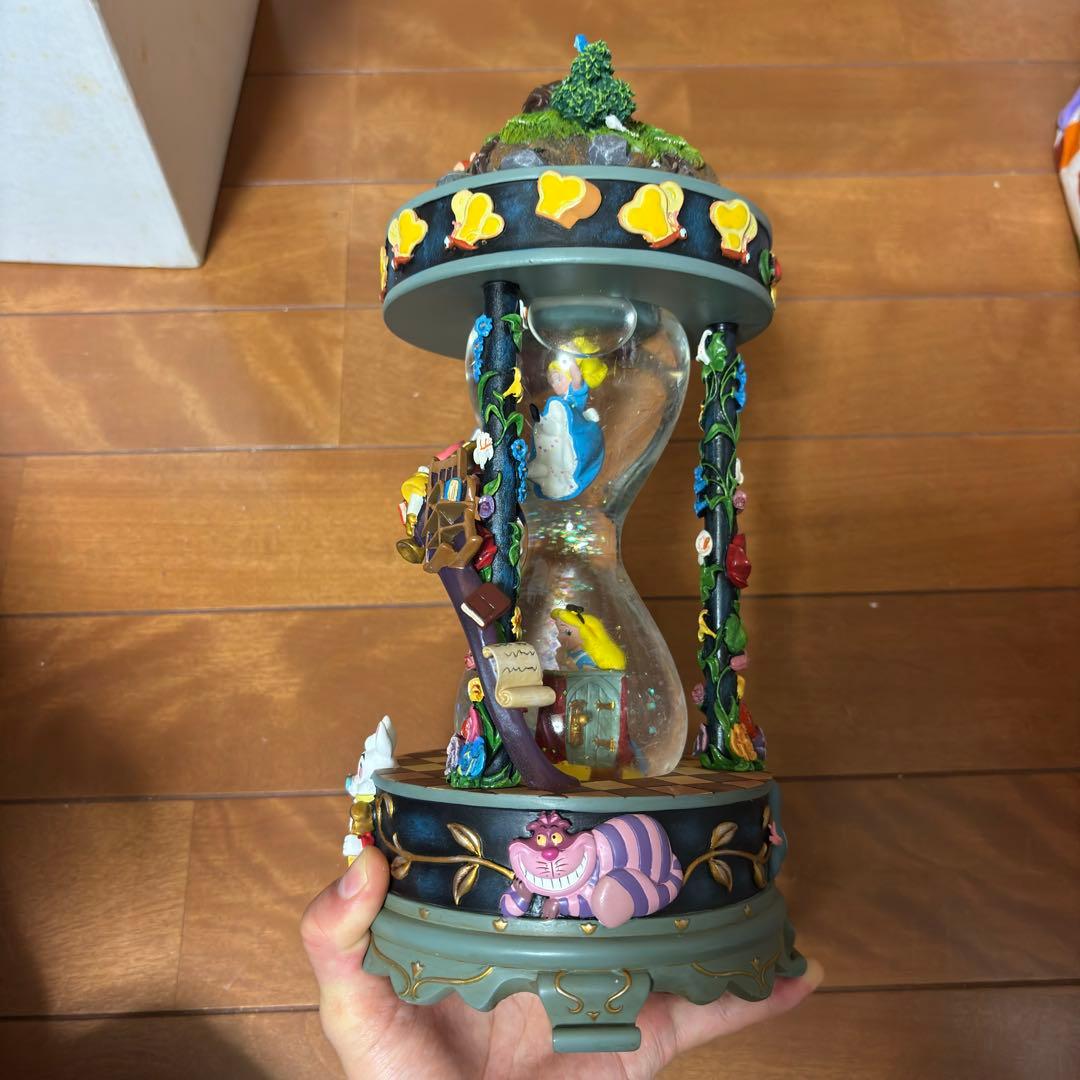 ★希少【新品未開封】不思議の国のアリス オルゴール付 スノーグローブ