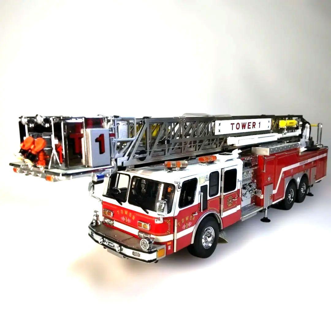 フランクリンミント 1/32 エマージェンシー・ワン HP105 梯子消防車