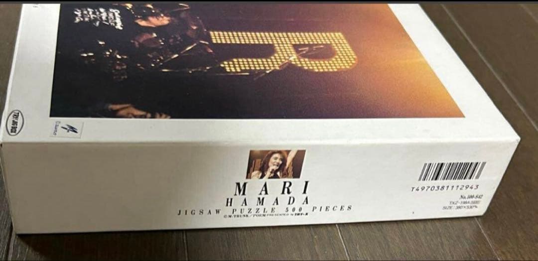★レア物★浜田麻里　ジグソーパズル　内袋未開封　ポスター２枚