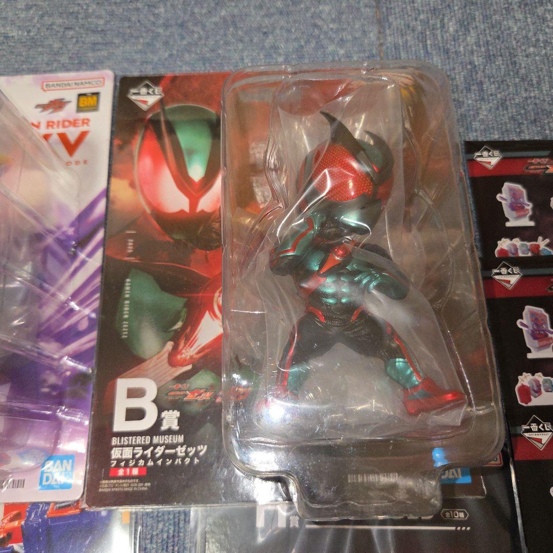 一番くじ　仮面ライダー　 B賞　ゼッツ　D賞　ガヴ　E賞　闇菓子　他セット