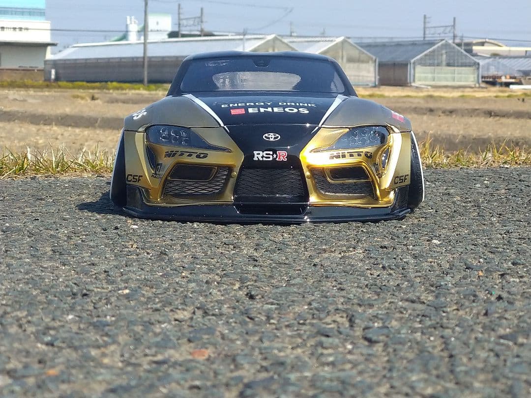 アディクション　A90スープラ　ハイグレード　製作済ラジコンボディ