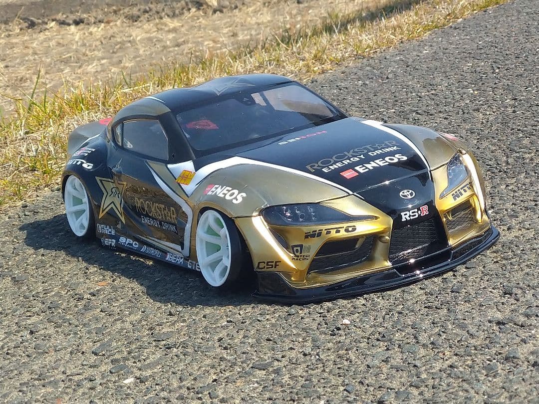 アディクション　A90スープラ　ハイグレード　製作済ラジコンボディ