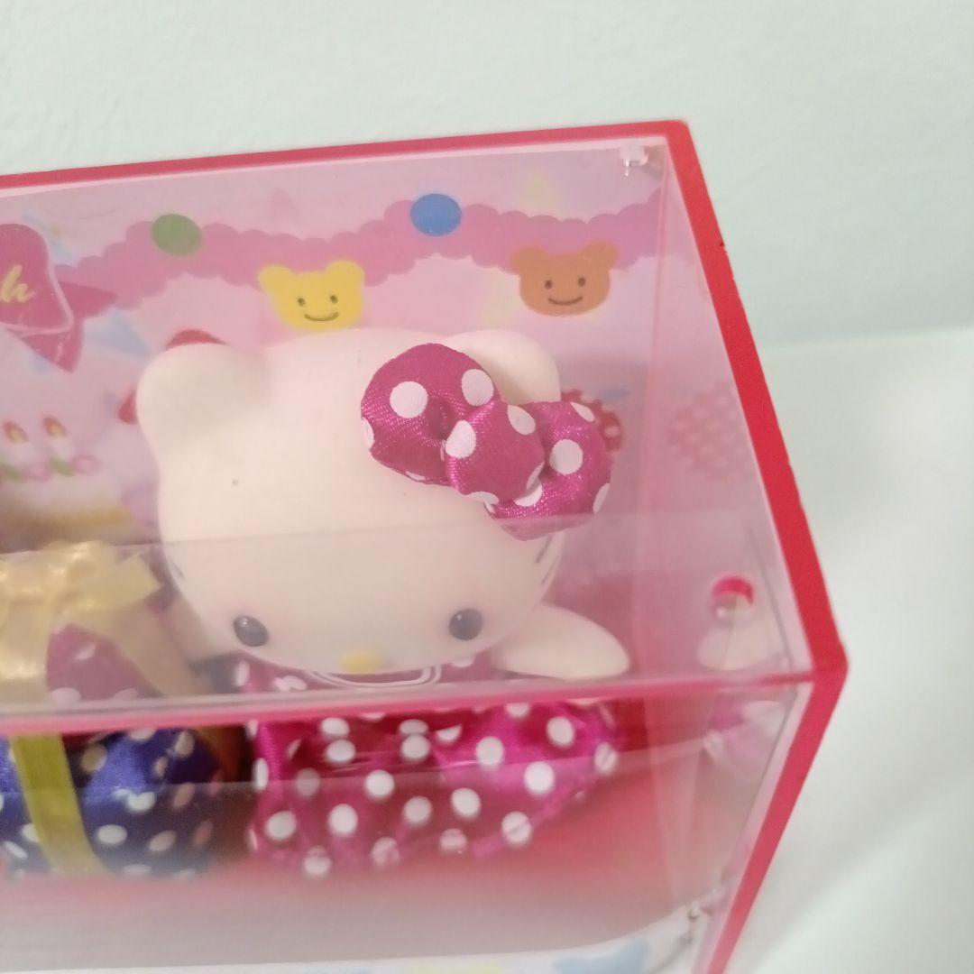 希少　ハローキティ&ミミィ 28周年限定 　28th　フロッキー フィギュア