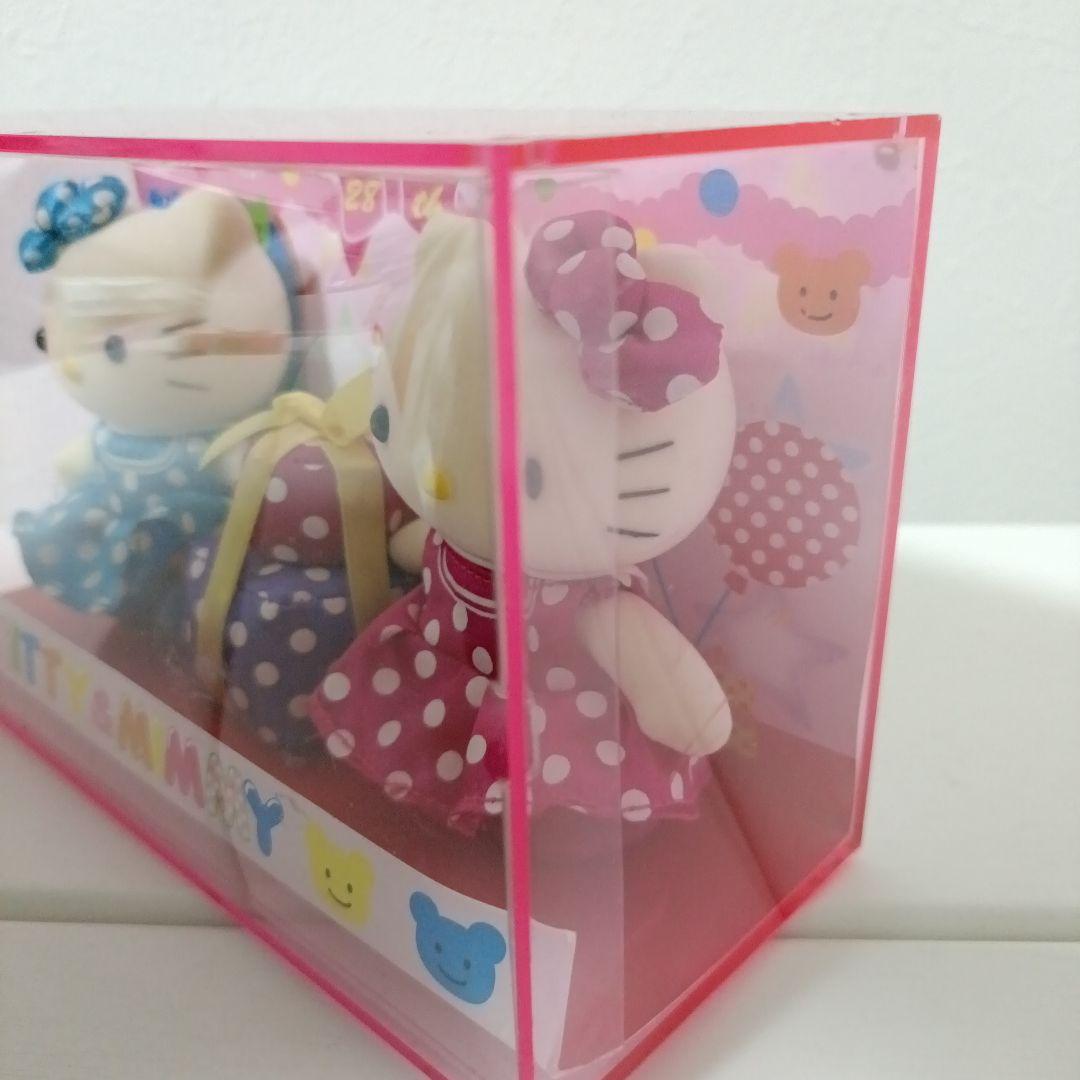 希少　ハローキティ&ミミィ 28周年限定 　28th　フロッキー フィギュア