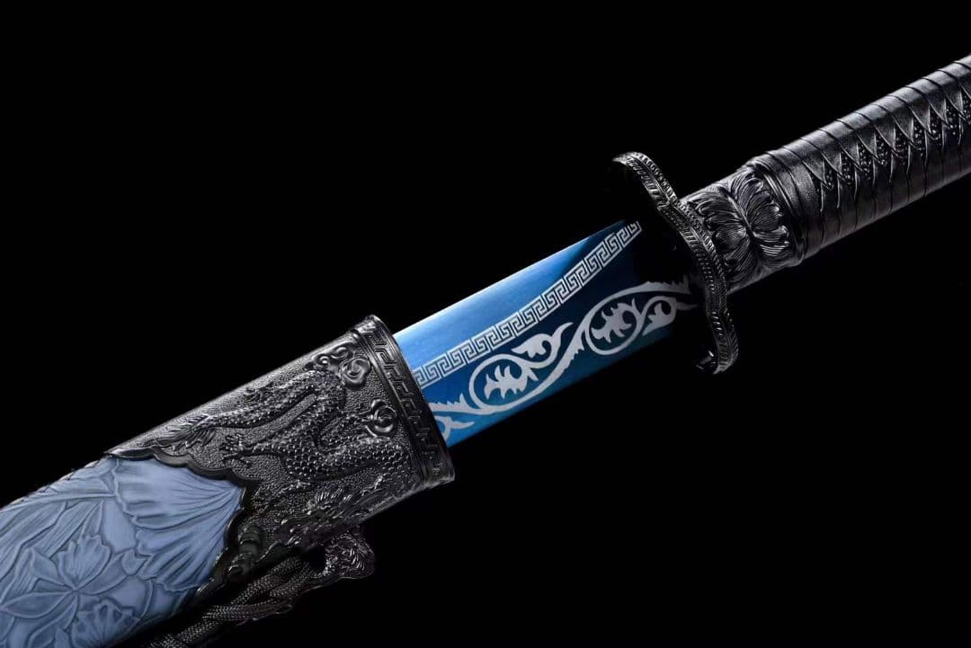 【龍淵唐横刀】古兵器 武具　刀装具　日本刀　模造刀 居合刀 長尺