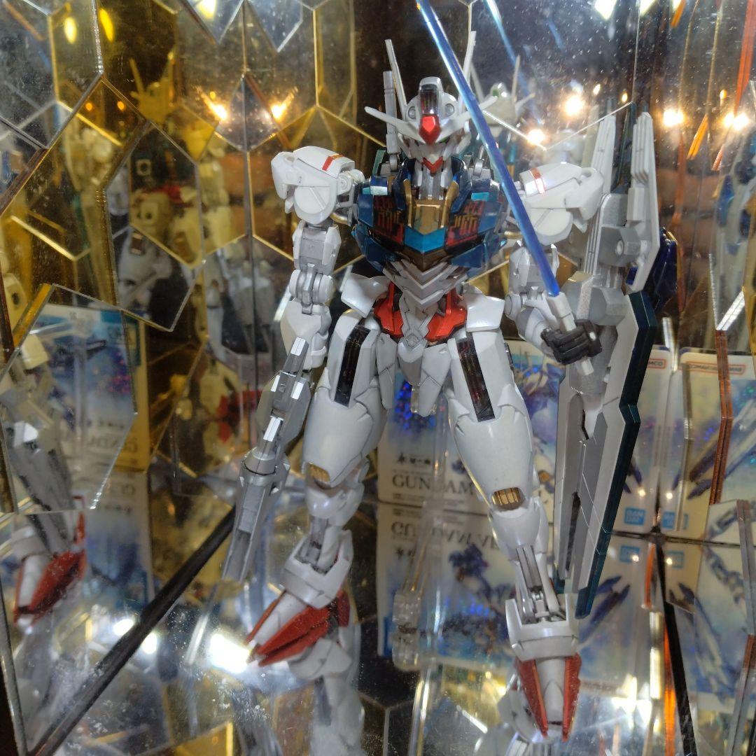ガンプラ　ガンダムエアリアル完成品