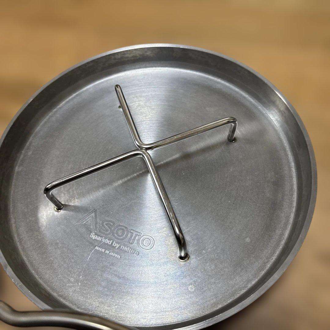 ソト(SOTO) ステンレスダッチオーブン　10インチ　収納ケースつき
