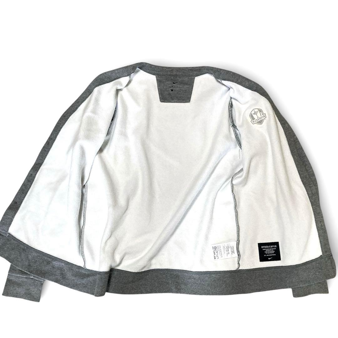 美品　NIKE GOLF ライダーカップ2018 限定 カーディガン　L グレー