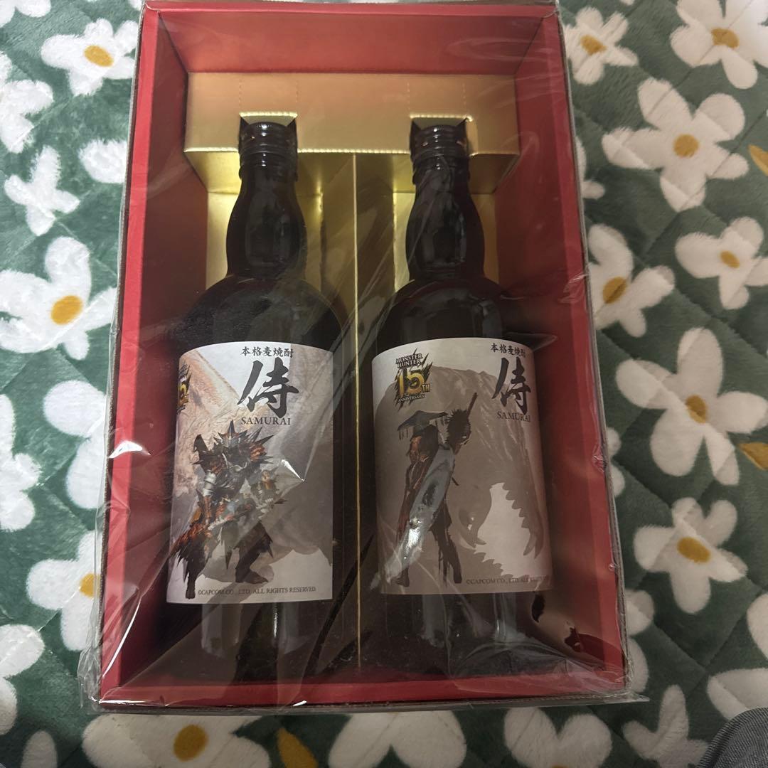 モンスターハンター 15周年記念 本格麦焼酎セット