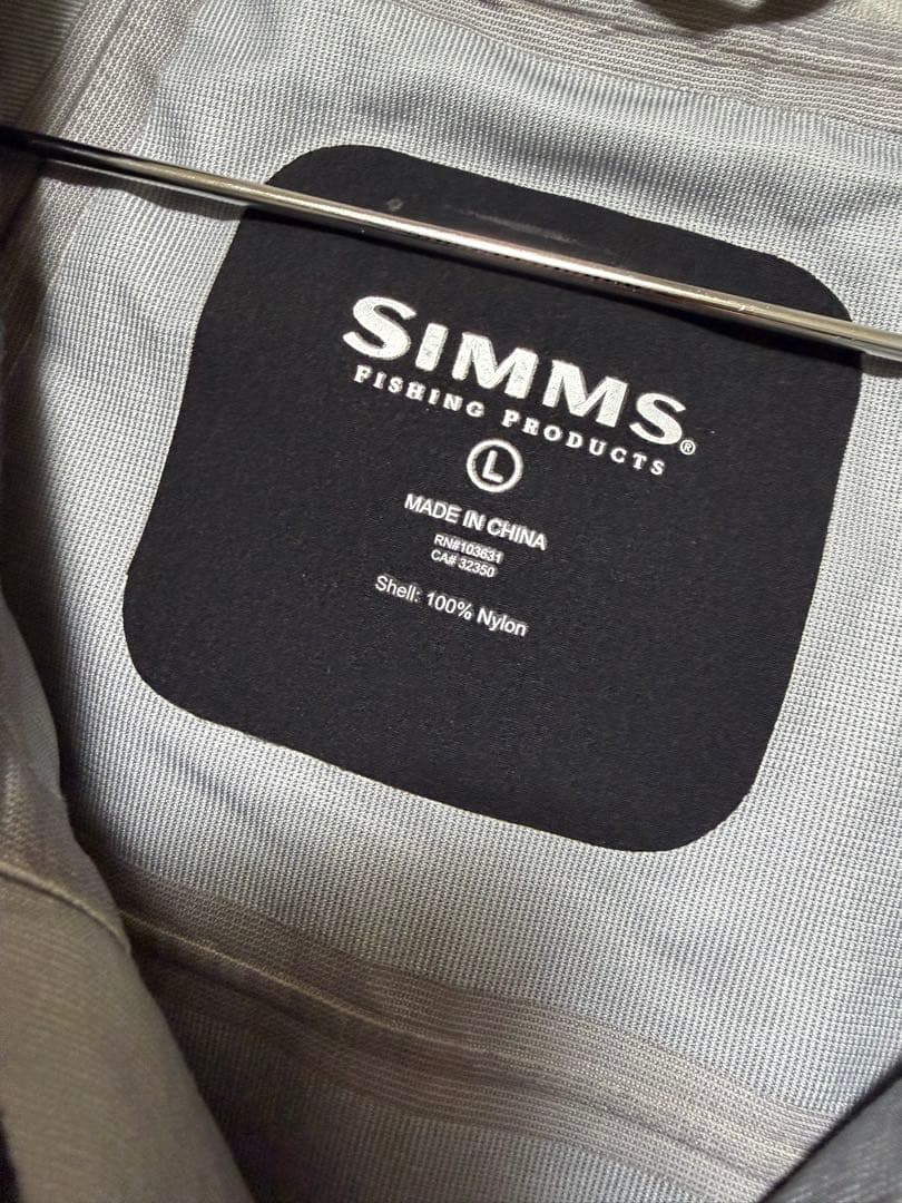 シムス simms FSジャケットG3 ガイドジャケット　フィッシングジャケット