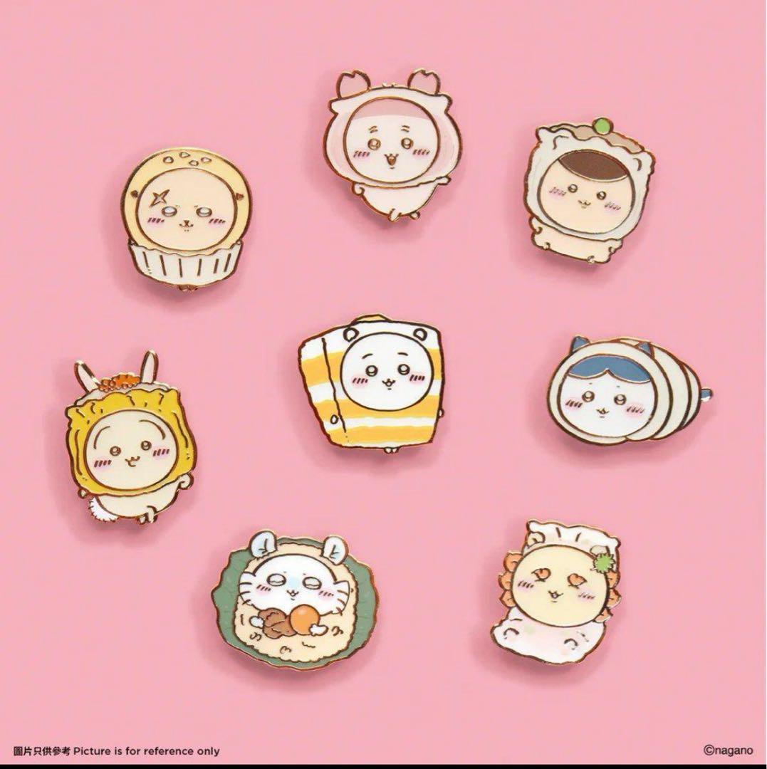 ちいかわ 香港限定 ちいかわ飲茶 ピンバッジ 8個セット