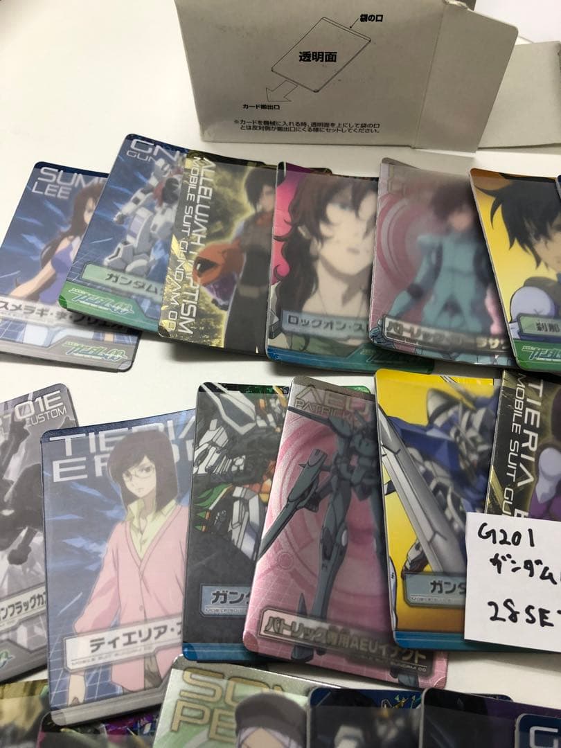 G201-ガンダムOO【開封未使用カードダス】28セットcarddass