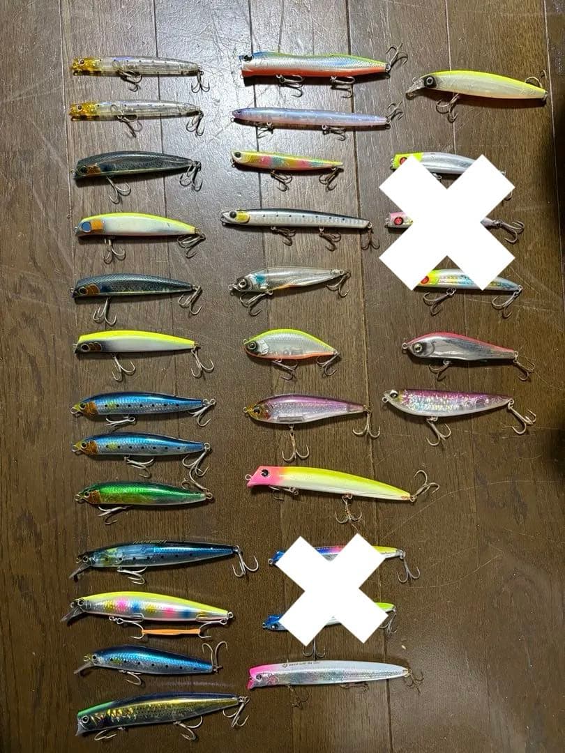 シーバスルアー　25個セット　まとめ売り　バラ売り可