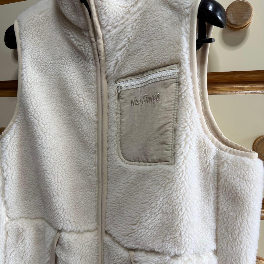 WILD THINGS BEAMS GOLF ボア ベスト sizeS 美品