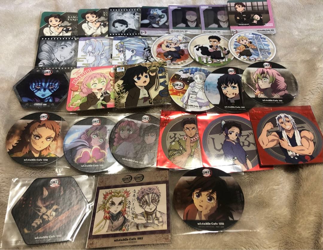 鬼滅の刃 ufotable ダイニング コースター おすそ分けポスカ まとめ売り