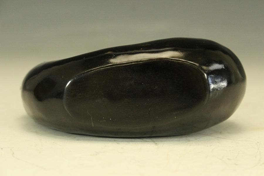 茄子 明治四十五年 九条公分家松園殿拝領 皇太子殿下 茄子(LC496)