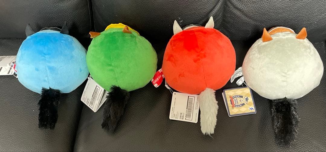 サラブレッドコレクション だるまぬいぐるみ　4種セット