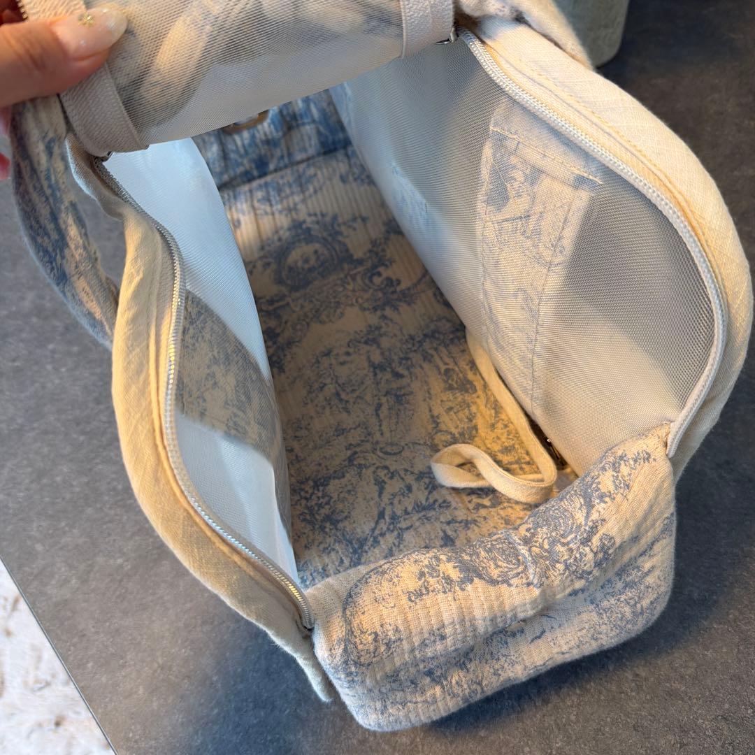 キャリーバッグ・スリング Babiana AJIBAG CUBE SEETHROUGH [Blue]XS