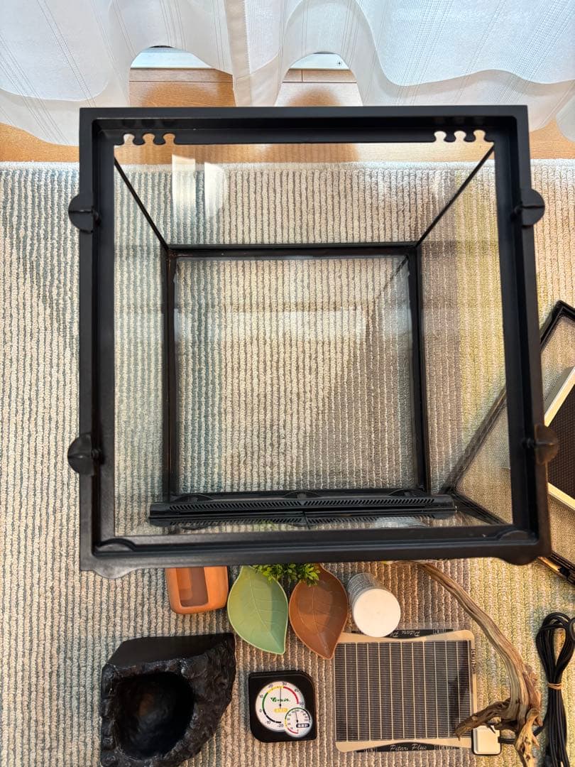 GEX EXOTERRA グラステラリウム3030 飼育ゲージ ガラスケース