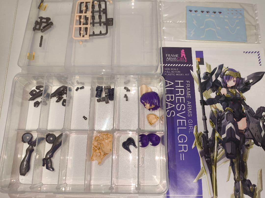 フレームアーム・ガール　素組み　まとめ売り