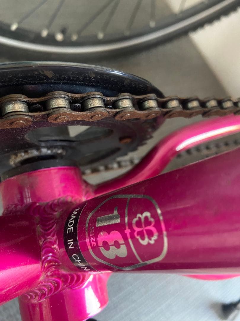 ヨツバサイクル　ピンク　18インチ