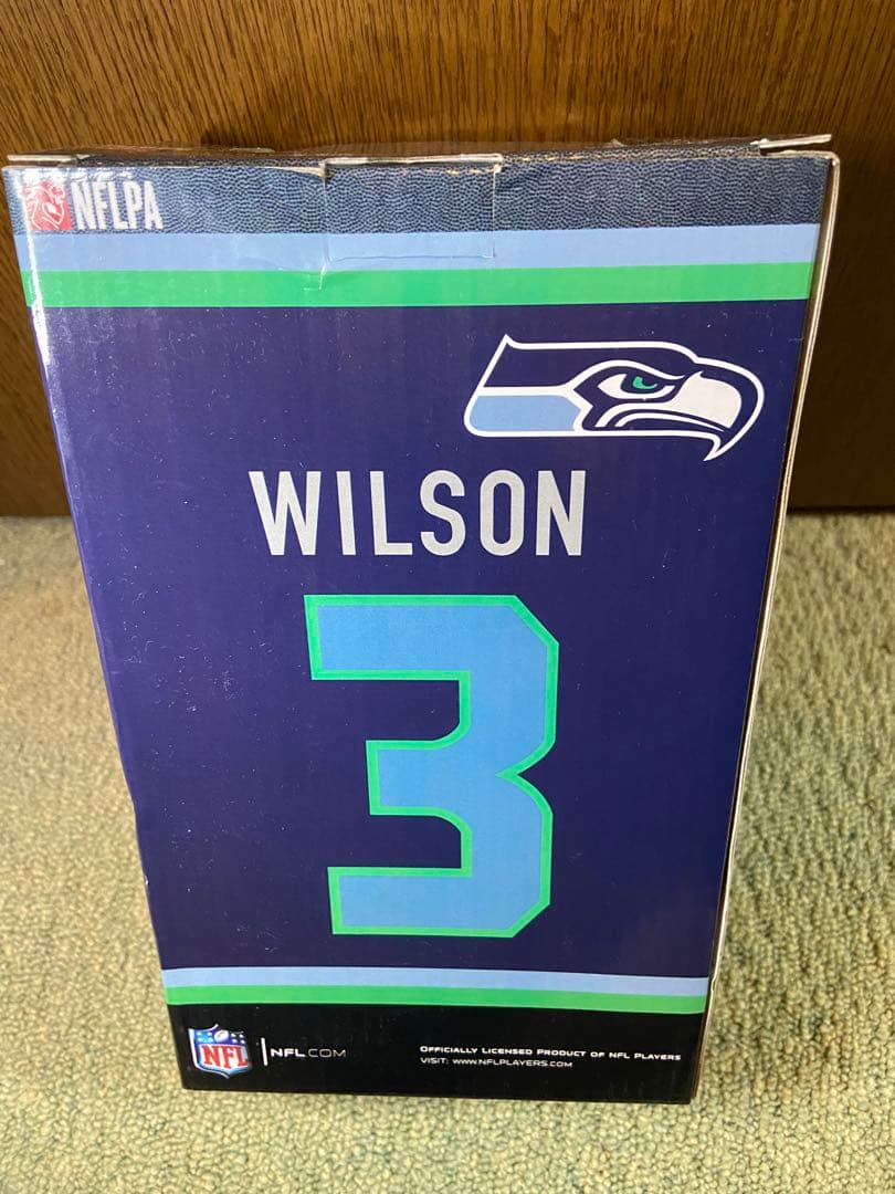 NFL ボブルヘッド カリカチュア ラッセル・ウィルソン/シアトル・シーホークス